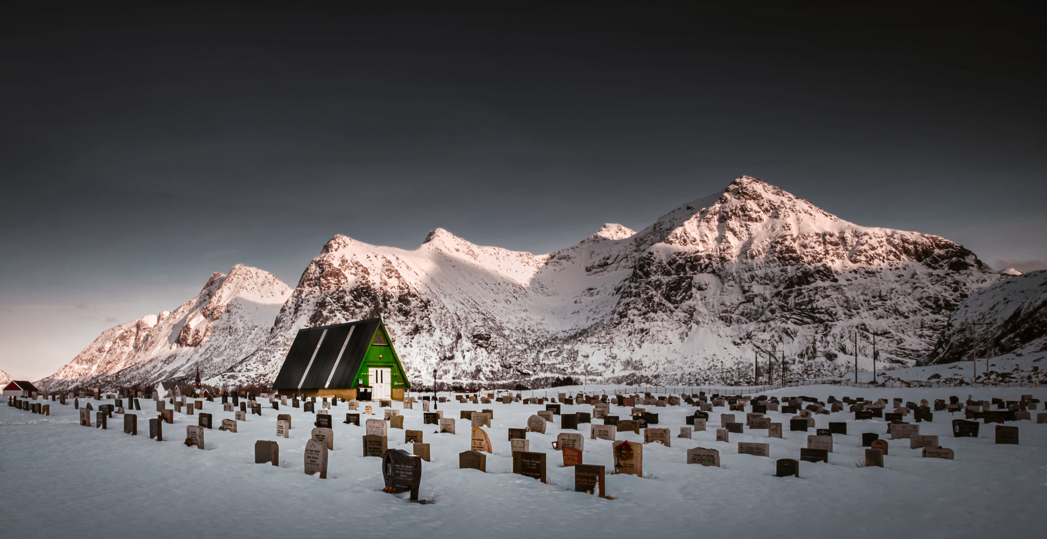 Gravestones In Norway